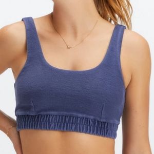 Fabletics blue lounge bralette